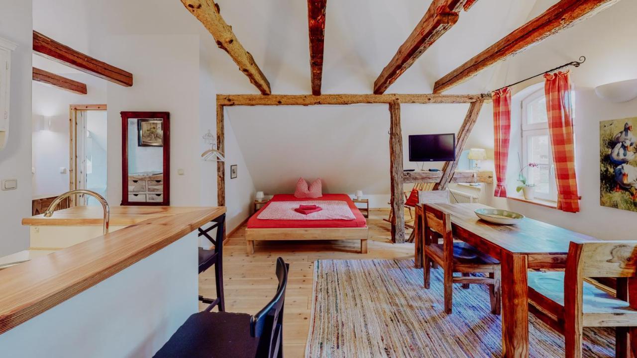 Landhaus Goldene Gans Gross Pankow  Esterno foto