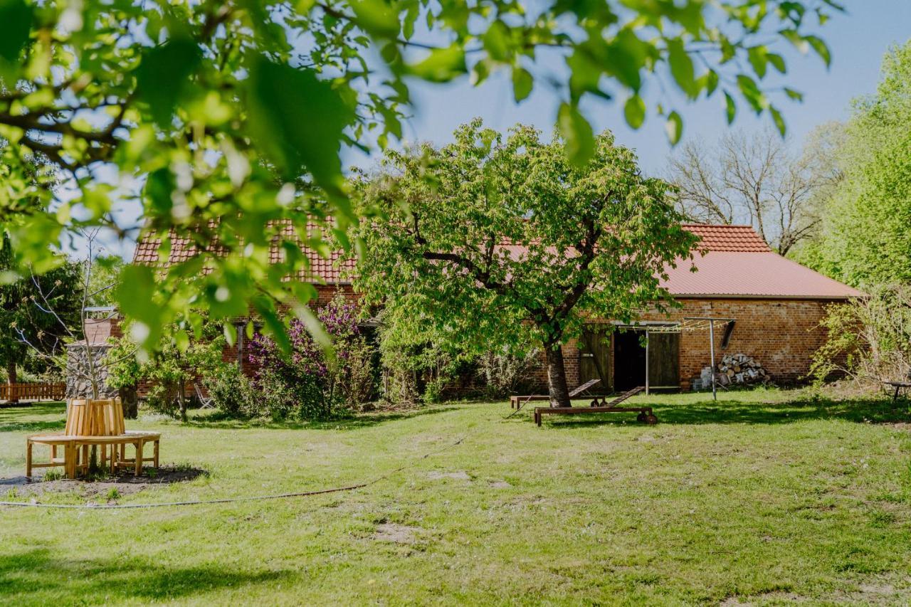 Landhaus Goldene Gans Gross Pankow  Esterno foto