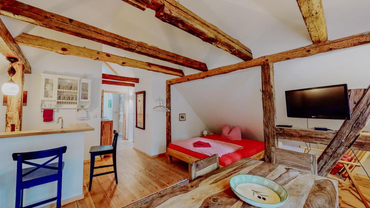 Landhaus Goldene Gans Gross Pankow  Esterno foto
